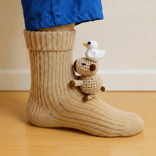 CozyCritters™ | Calcetines cálidos con diseños de animales