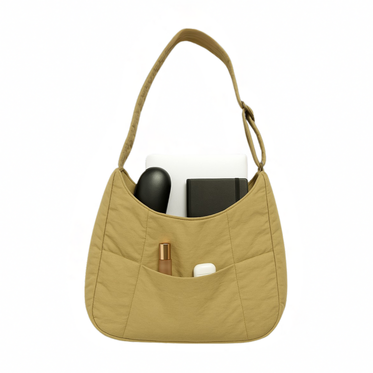 TERRA DI SIENA | BANDOLERA DE NYLON IMPERMEABLE