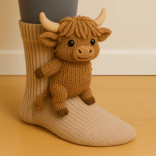 CozyCritters™ | Calcetines cálidos con diseños de animales