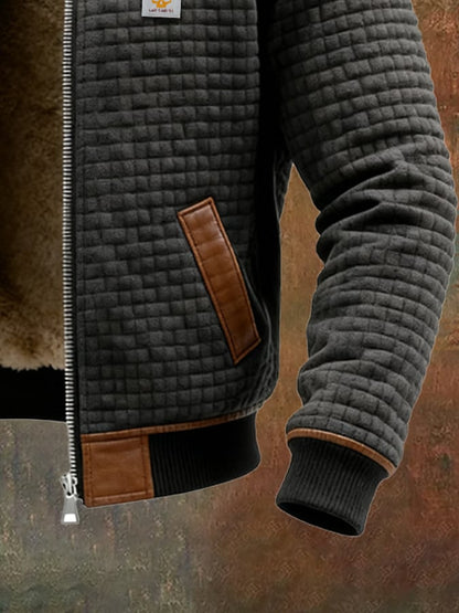 CHAQUETA ACOLCHADA CON FORRO DE LANA