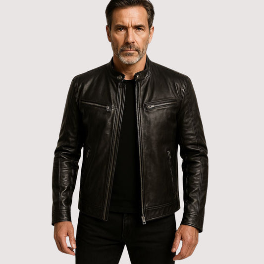 Massimo™ | Chaqueta de cuero para hombre
