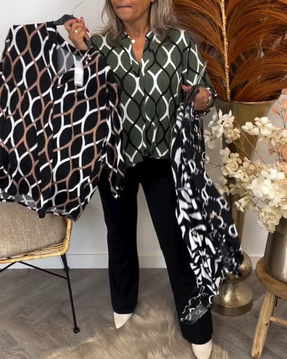 AURORA - BLUSA ESTAMPADO DE DISEÑO