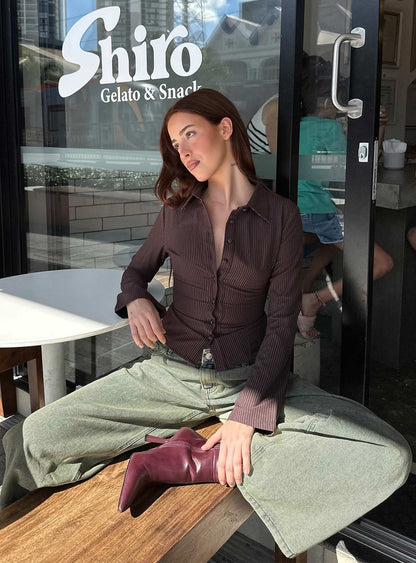 LENIA | BLUSA DE RAYAS MANGAS AMPLIAS