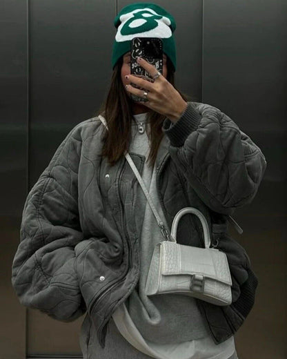 LEONA | CAZADORA ACOLCHADA ESTILO BOMBER