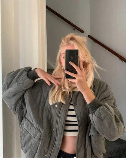 LEONA | CAZADORA ACOLCHADA ESTILO BOMBER