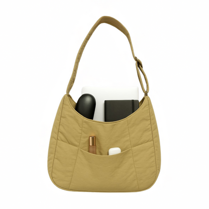 TERRA DI SIENA | BANDOLERA DE NYLON IMPERMEABLE