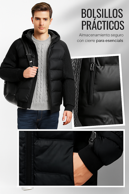 CHAQUETA TÉRMICA CAPUCHA | ACOLCHADA, CORTAVIENTOS & ESTILO URBANO