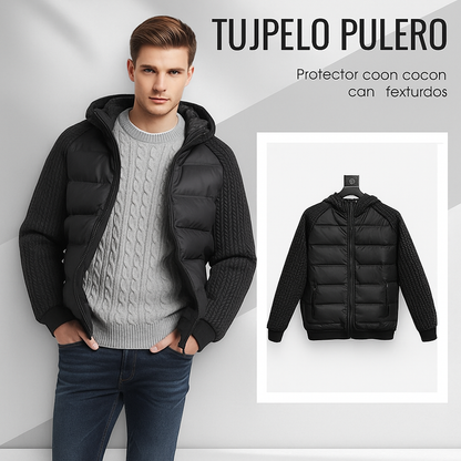 CHAQUETA TÉRMICA CAPUCHA | ACOLCHADA, CORTAVIENTOS & ESTILO URBANO