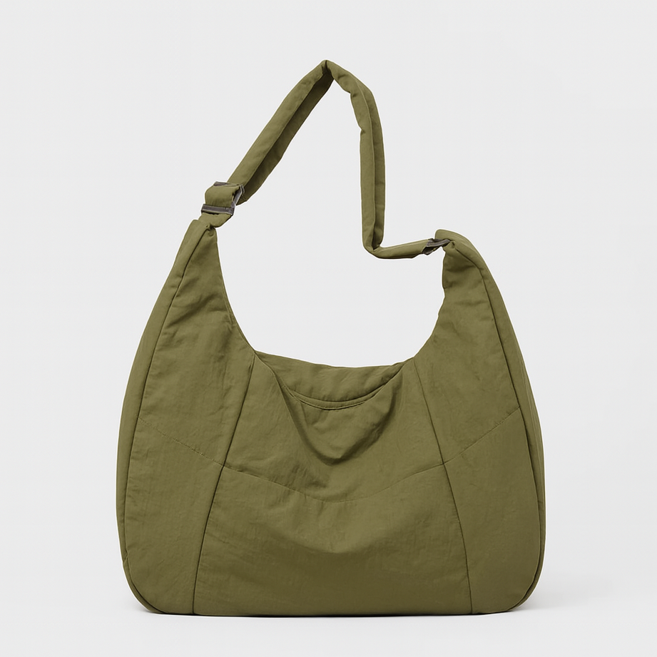 SELVA VERDE | BANDOLERA DE NYLON IMPERMEABLE