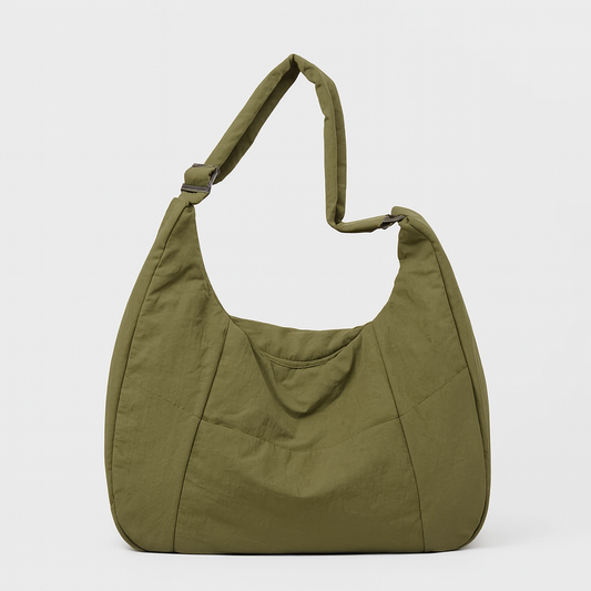 SELVA VERDE | BANDOLERA DE NYLON IMPERMEABLE