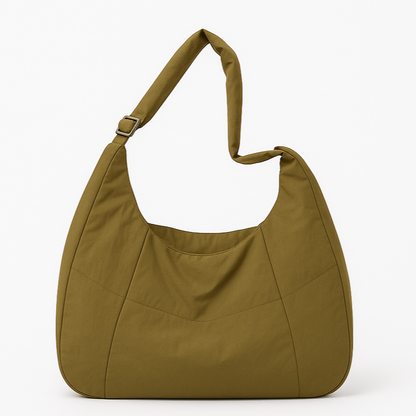 TERRA DI SIENA | BANDOLERA DE NYLON IMPERMEABLE