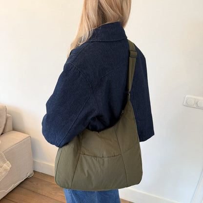 SELVA VERDE | BANDOLERA DE NYLON IMPERMEABLE