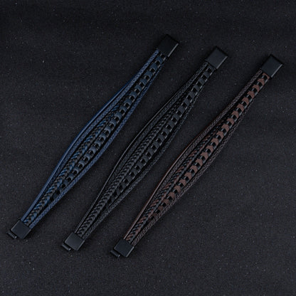 Carlos™️ | Pulsera Exclusiva de Cuero para Hombres