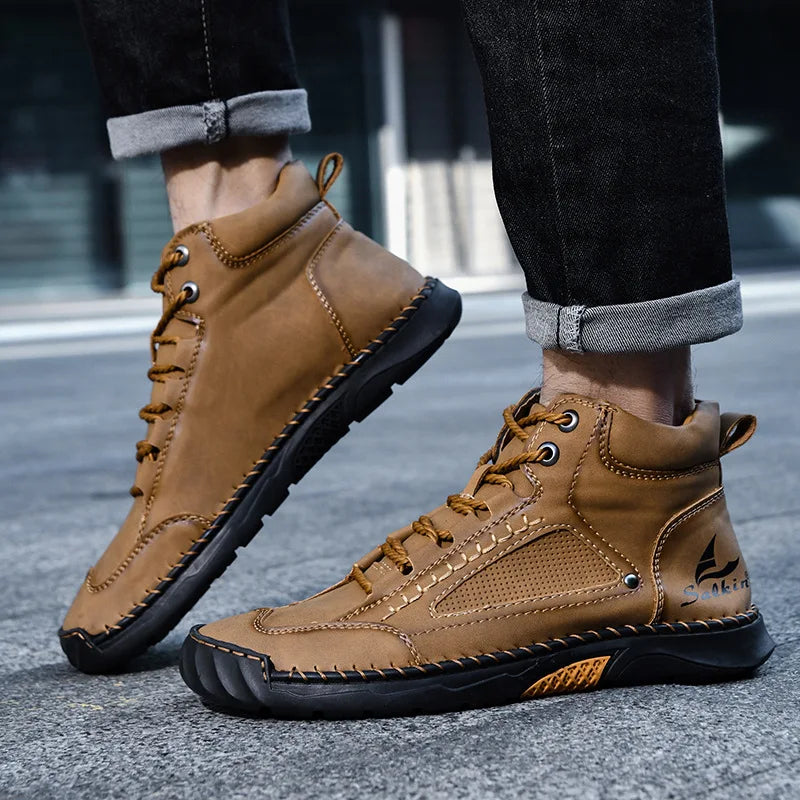 ALCÁZAR | BOTAS DE CUERO ARTESANAL