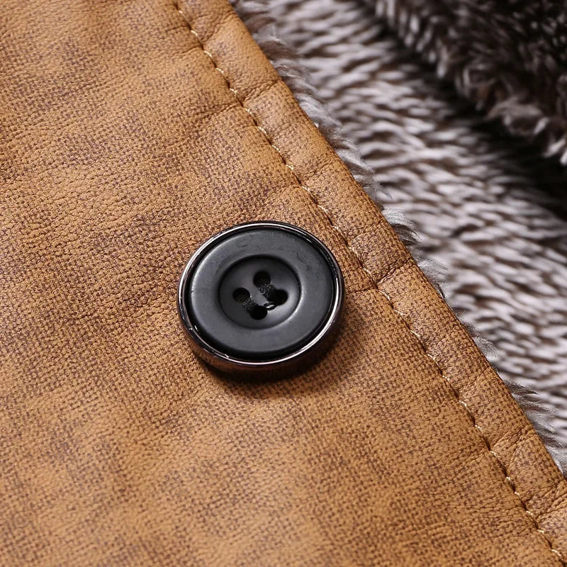 ROSSI ROMA | ABRIGO DE ANTE CON FORRO DE LANA