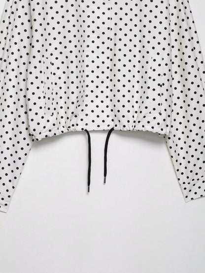 Polka Dot Printed Jacket