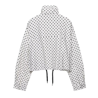 Polka Dot Printed Jacket