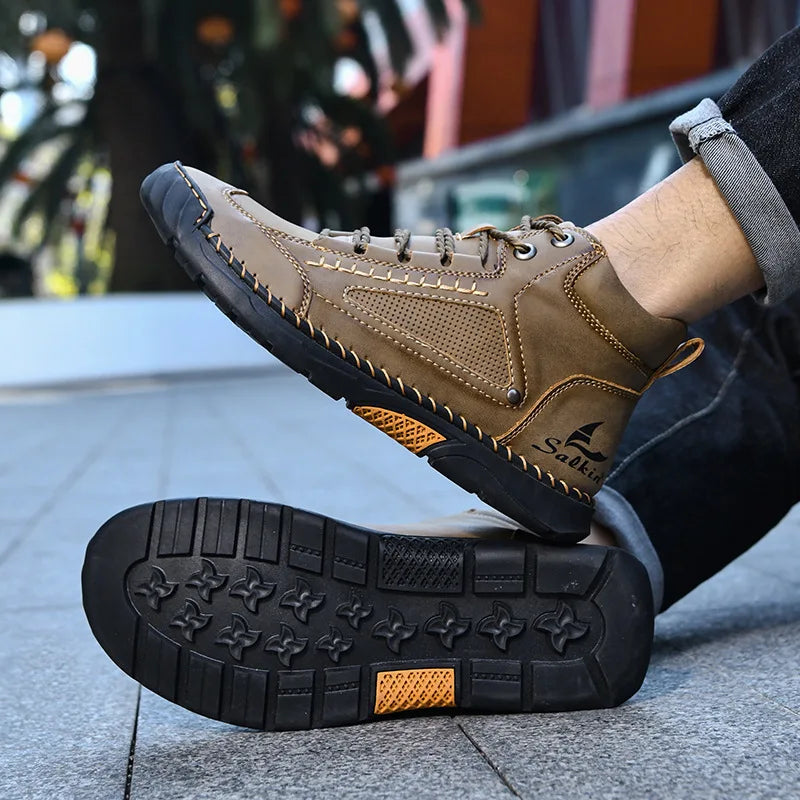 ALCÁZAR | BOTAS DE CUERO ARTESANAL