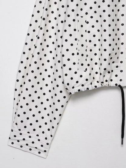 Polka Dot Printed Jacket