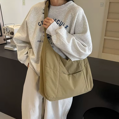 TERRA DI SIENA | BANDOLERA DE NYLON IMPERMEABLE