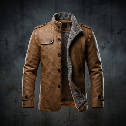 ROSSI ROMA | ABRIGO DE ANTE CON FORRO DE LANA