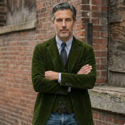 MANUEL | CONJUNTO DE BLAZER Y CHALECO PREMIUM